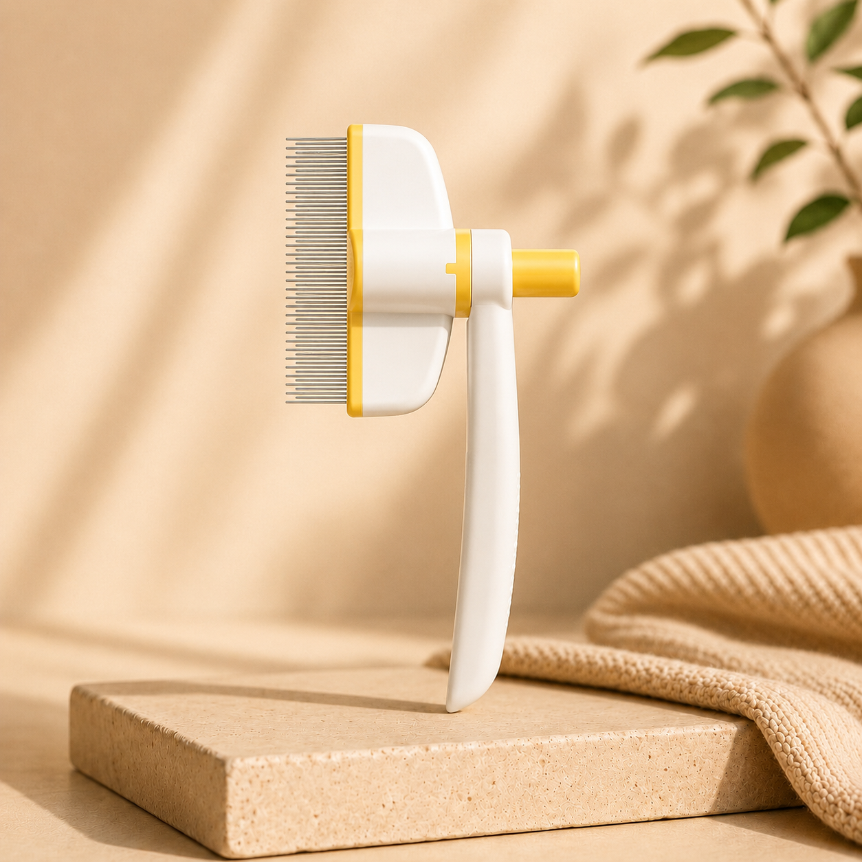 Cat Comb Tie Removal Floating Hair