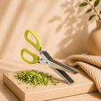 Multi-layer Green Onion Scissors Stainless Steel